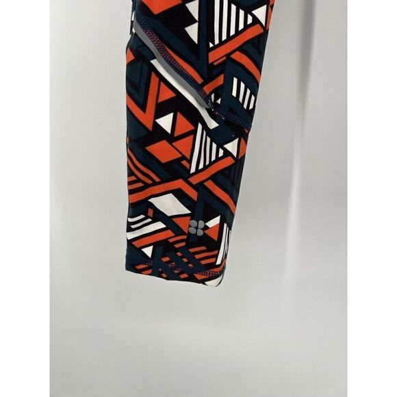 Sweaty Betty Womens Power Leggings Size Small Blue Orange - Picture 5 of 5